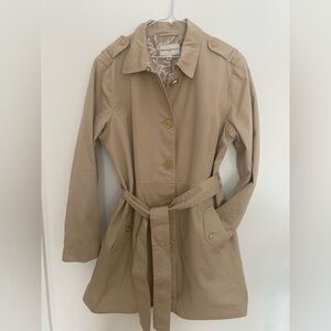 Banana Republic Beige Belted Trench Coat